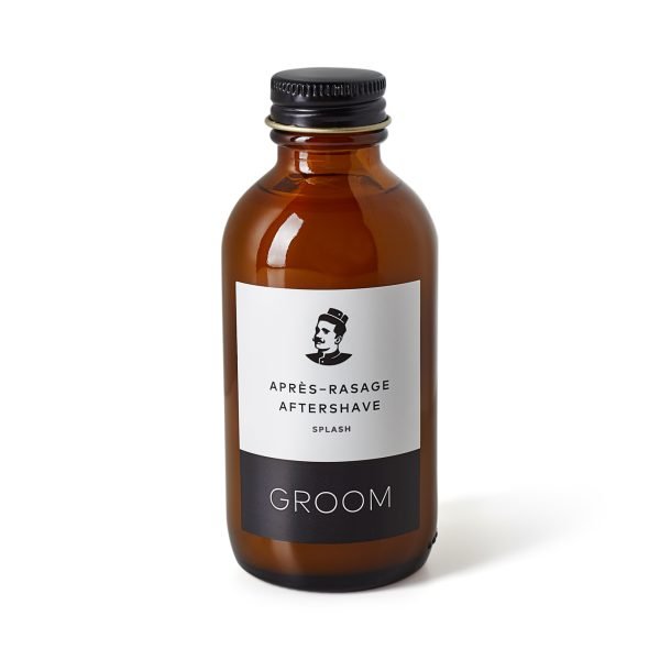 GROOM Aftershave Splash 100ml – Vetiver and Juniper Scent
