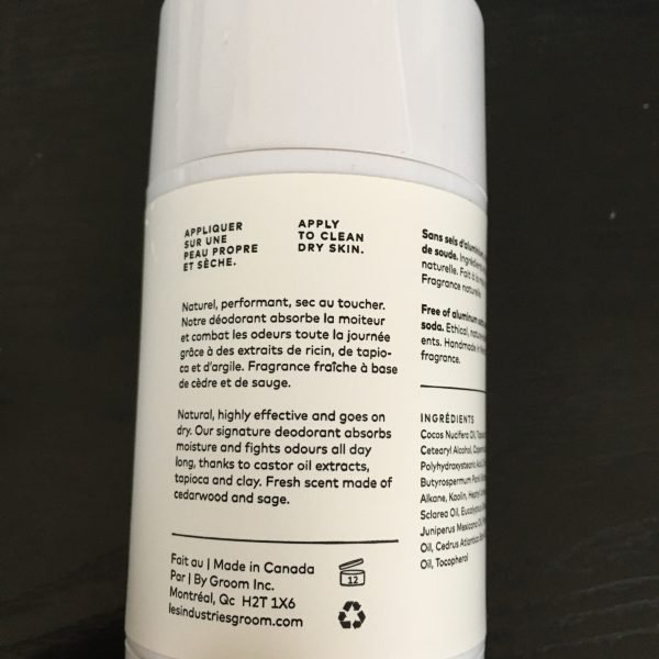 GROOM Natural Deodorant Stick – 48H Freshness, Gentle on Skin - Image 4