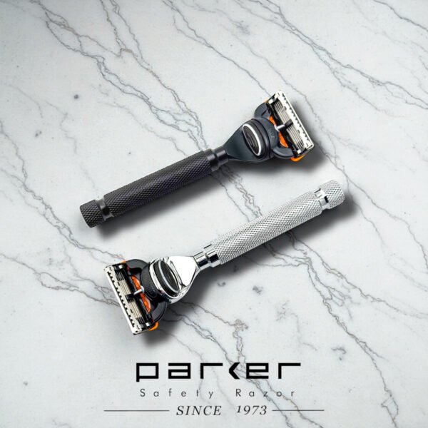 Parker Deluxe Fusion Razor Black and Chrome