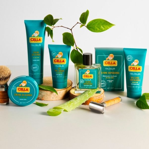Cella Bio Organic Shaving Cream with Aloe Vera - Image 3