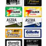 50-count double edge razor blade sampler