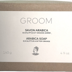 GROOM Arabica Soap with Natural Coffee Grounds – 140g - Front