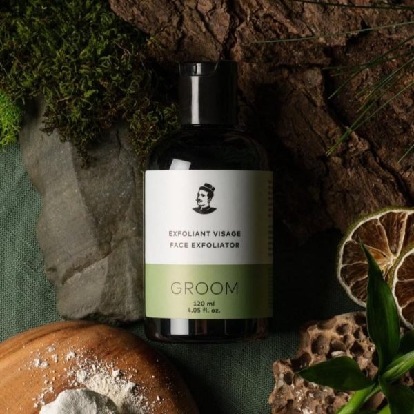 Groom Face Exfoliator – 120g smooth and refreshing scrub for all skin types nature