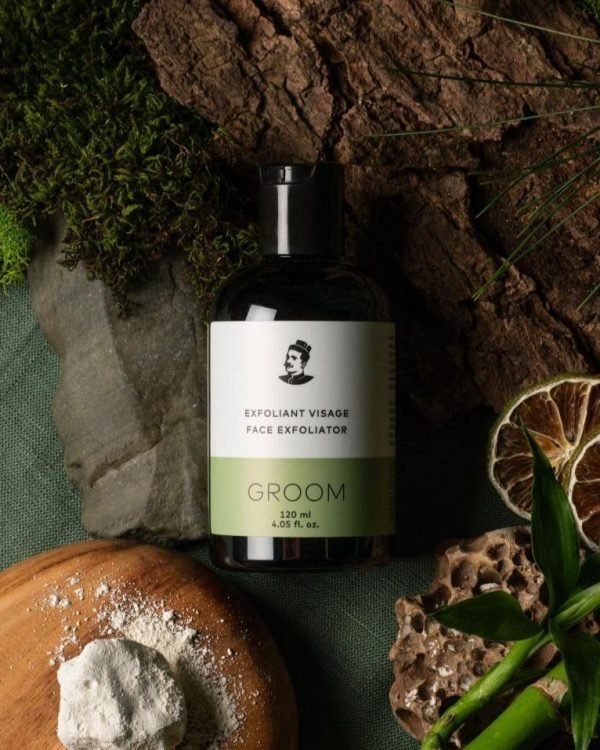Groom Face Exfoliator – 120g smooth and refreshing scrub for all skin types nature