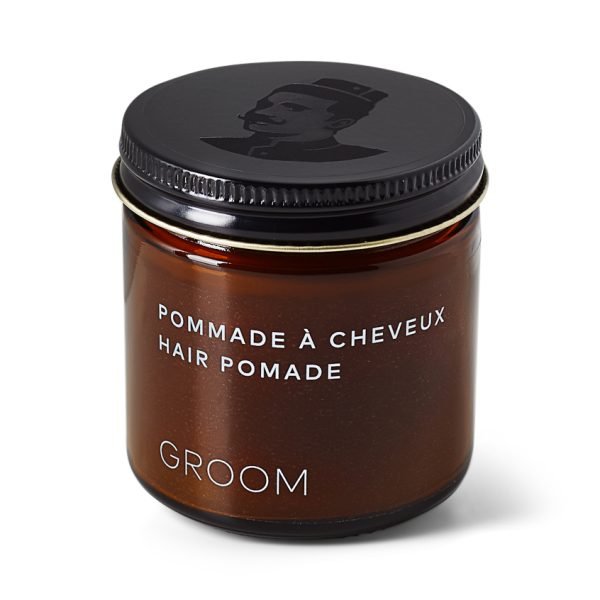 GROOM Styling Pomade in glass jar