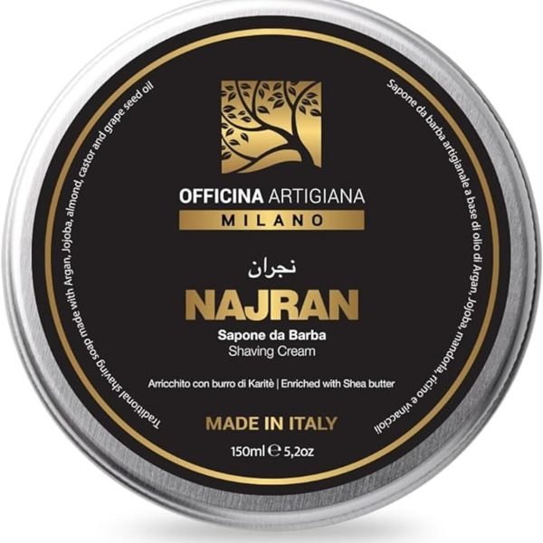 najranshaving cream top view – Officina Artigiana