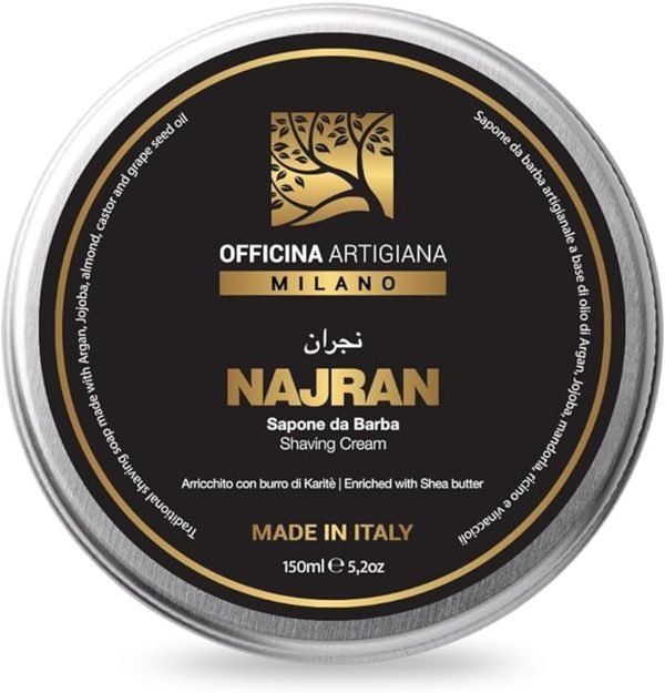 najranshaving cream top view – Officina Artigiana