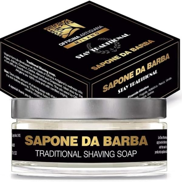 stay traditional shaving cream box