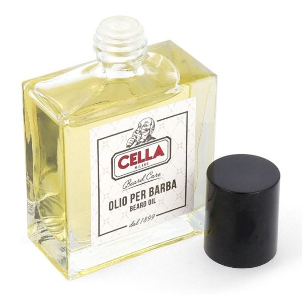 Cella Milano Deluxe Beard Grooming Gift Set with oil, shampoo, and brush - Shampoo - Oil