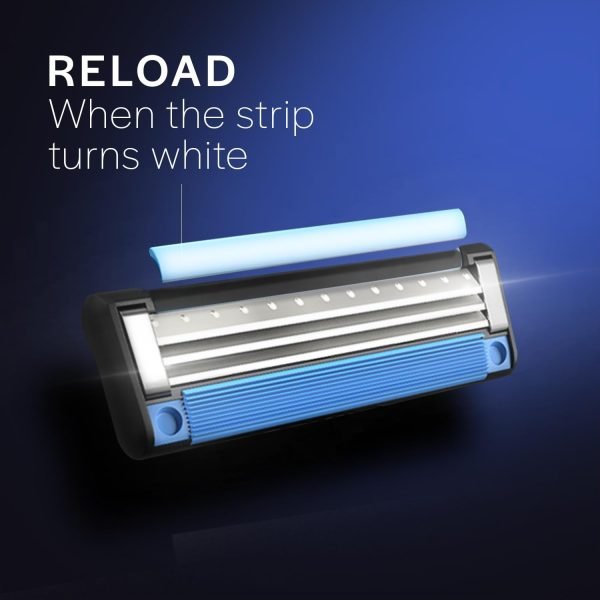 Gillette Mach3 Razor with Comfort Grip and Triple Blade System blade