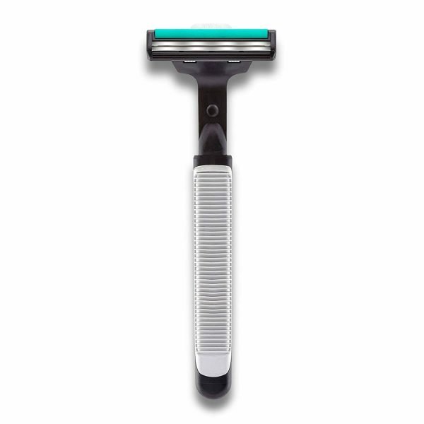 Gillette Vector Plus Razor Handle with Pivoting Head for Smooth Shaving - Back