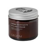 GROOM Styling Cream jar with matte finish for natural hold