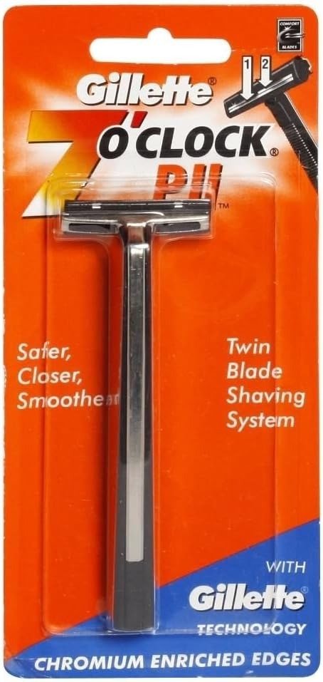 legendary-gillette-7oclock-trac-ii-razor-handle Legendary Gillette 7 O'Clock Trac II Razor Handle for Classic Shaving