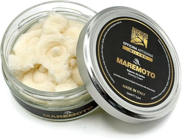 maremoto shaving cream open – Officina Artigiana 150ml