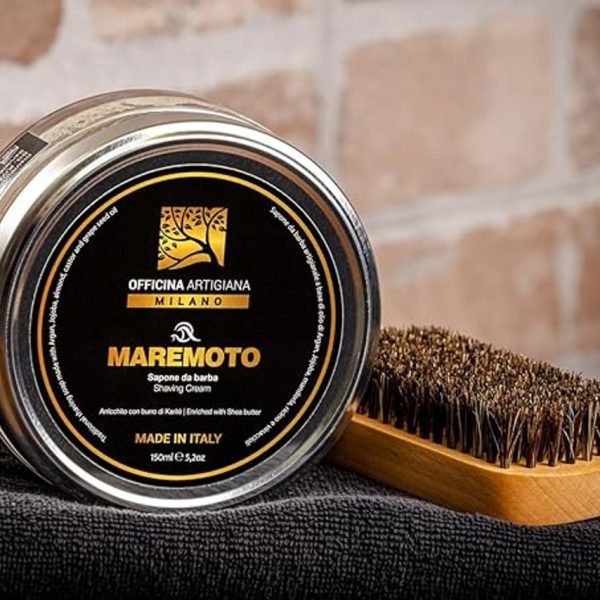 maremoto shaving cream with brush– Officina Artigiana 150ml