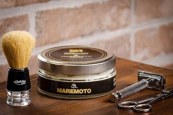 maremoto shaving cream with razor and brush – Officina Artigiana 150ml