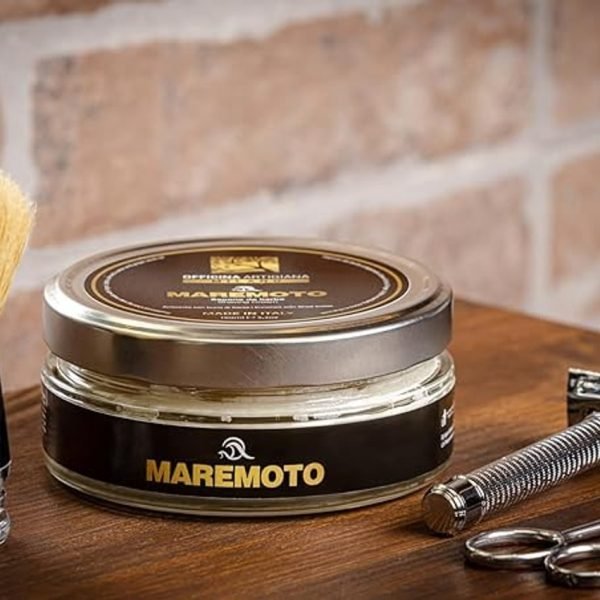 maremoto shaving cream with razor and brush – Officina Artigiana 150ml