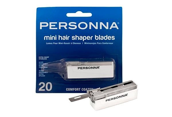 Personna mini hair hair shaper blades 20-count