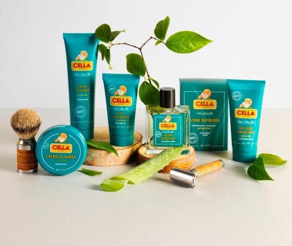 Cella Milano organic products on display