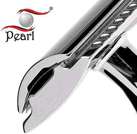 Pearl Double Edge Razor closed comb safety razor head