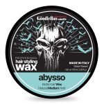 The Goodfellas' Smile Matte Hair Wax Abysso – 100ml tin with strong hold and aquatic scent front