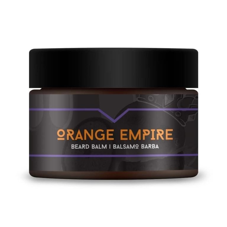 The Goodfellas Smile Orange Empire beard balm jar