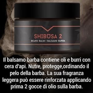 The Goodfellas' Smile Beard Balm Shibusa 2 50ml – premium beard balm tin with refined scent – components