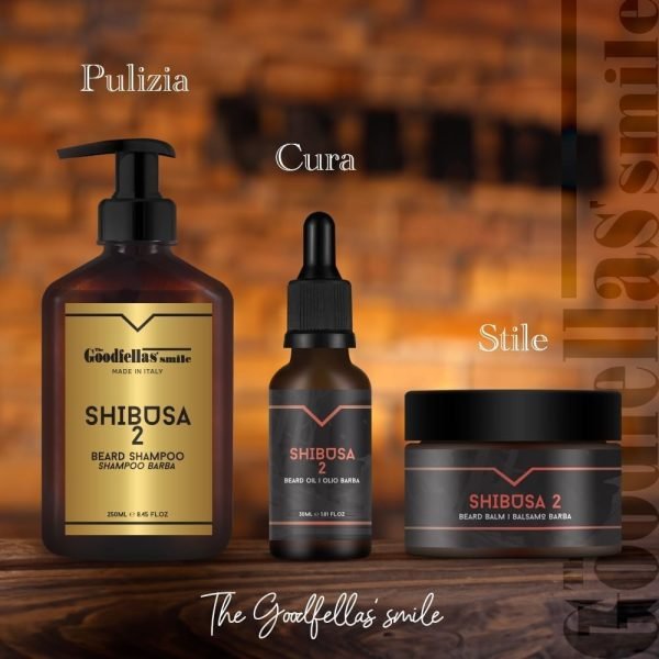 The Goodfellas' Smile Beard Balm Shibusa 2 50ml – premium beard balm tin with refined scent – selection