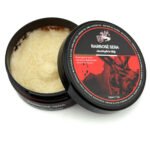 TFS Barbose Sera shaving soap cream open jar Italian artisan evening scent