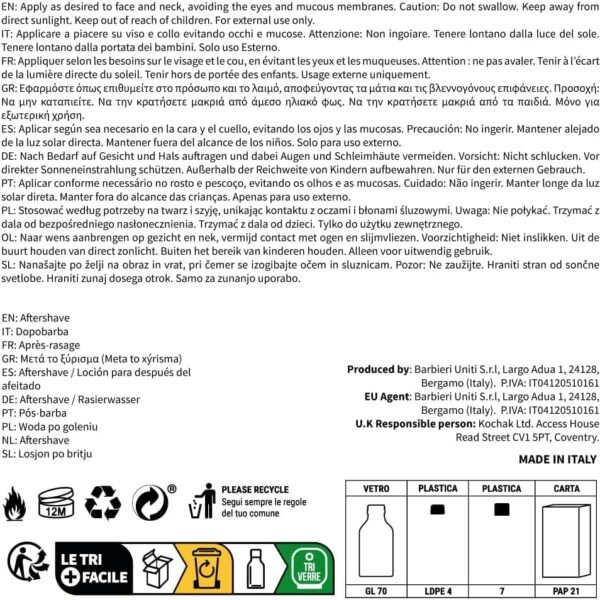 The Goodfellas’ Smile Tyrannus Alcohol-Based Aftershave 100ml Back