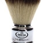 Omega 146113 HI-BRUSH synthetic shaving brush made in Italy
