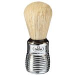 Italian Omega 81 shaving brush chrome handle