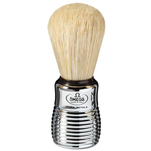 omega-81-faux-chrome-beehive-handle Italian Omega 81 shaving brush chrome handle