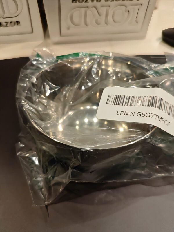 Parker stainless steel shaving bowl 304 metal mug open box1