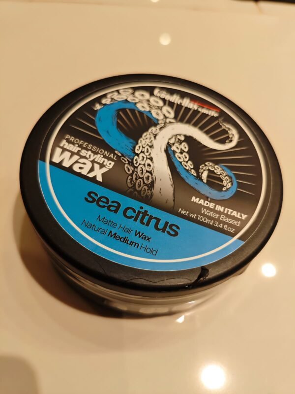 sea citrus matte wax the good fella smile open box