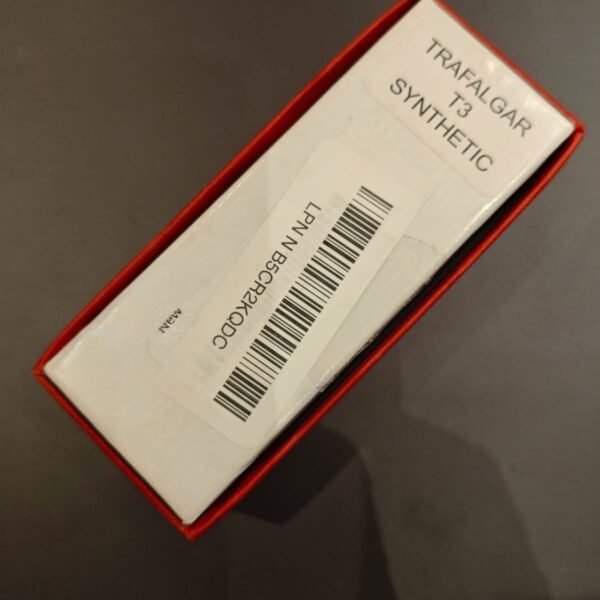 Simpsons Trafalgar T3 synthetic shaving brush open box under