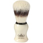 Omega 80266 Shaving Brush with Stand – Pure Bristle Made in Italy