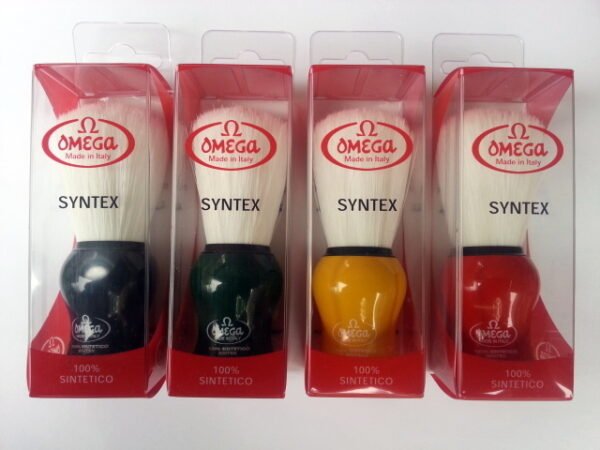 Omega 90065 ultra-soft synthetic shaving brush