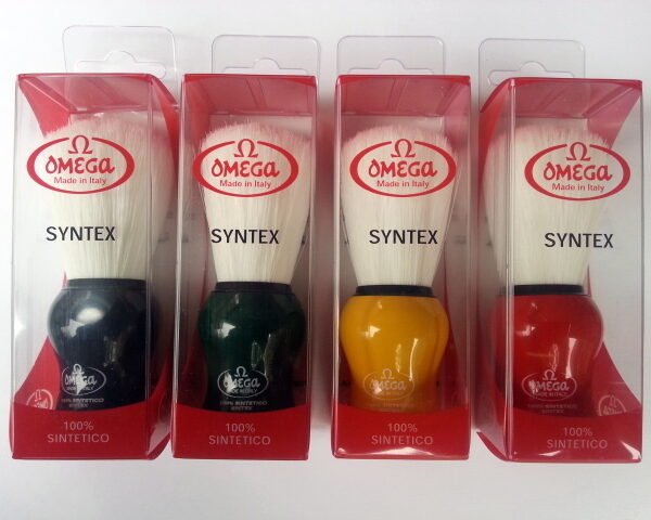 Omega 90065 ultra-soft synthetic shaving brush