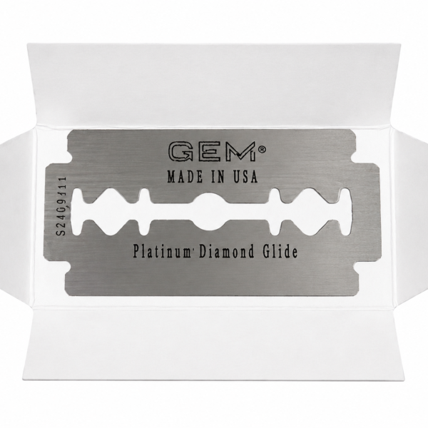 Personna Platinum GEM double edge blades 100 pack surgical Japanese stainless steel blade open wrapper