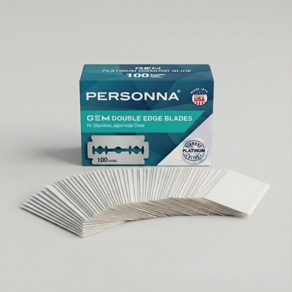 Personna Platinum GEM double edge blades 100 pack surgical Japanese stainless steel blades out