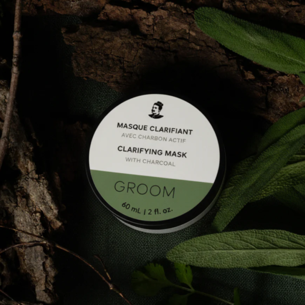 GROOM facial clay mask for oily skin