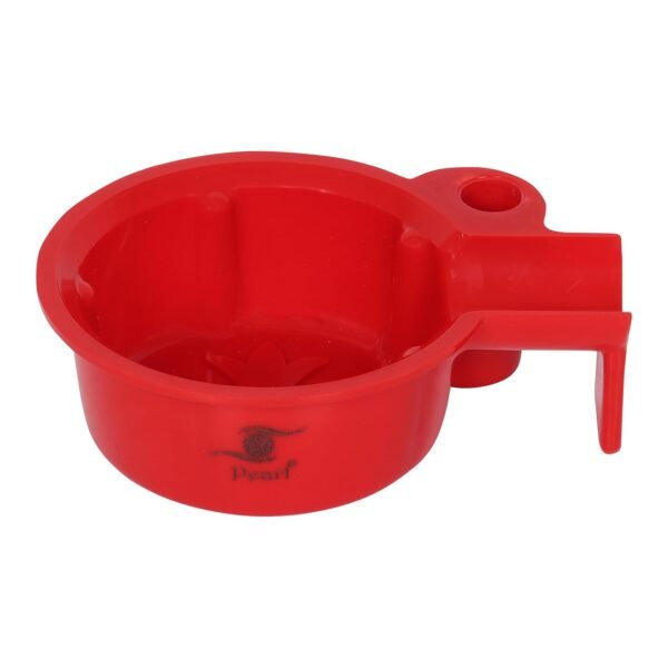 Pearl Textured Shaving Bowl Red