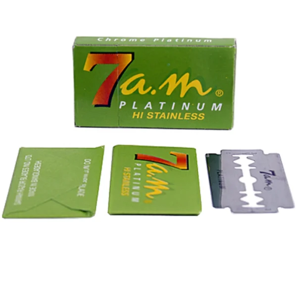 7AM Hi Platinum Double Edge Razor Blades