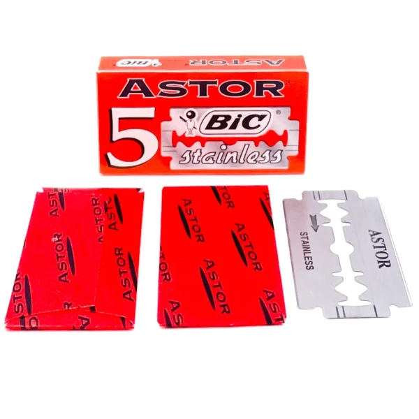 Bic Astor Stainless Double Edge Razor Blades