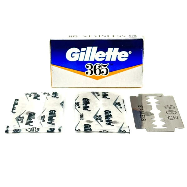 Gillette 365 Stainless Steel Double Edge Razor Blades