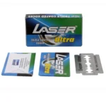 LASER Ultra with Triple Coated Double Edge Shaving Razor Blades