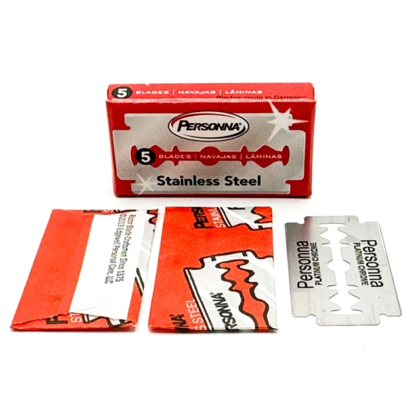 Personna Red Stainless Double Edge Razor Blades Personna Red Stainless Double Edge Razor Blades