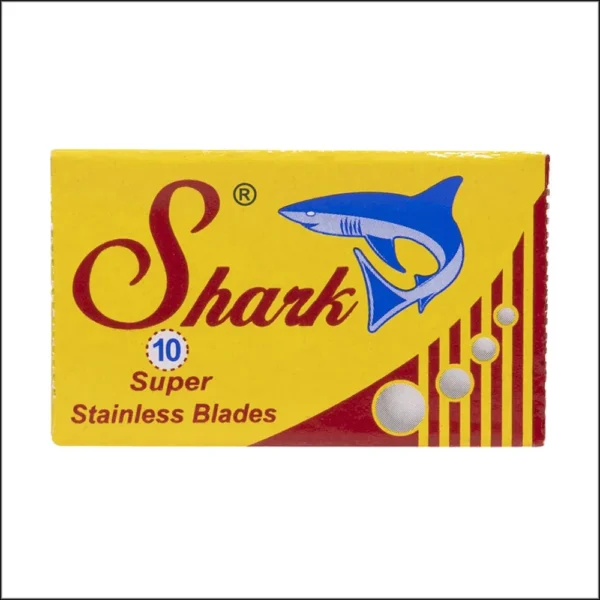 Shark Super Stainless double edge razor blades, 10 blade pack