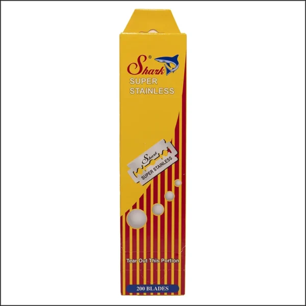 Shark Super Stainless sleeve marked 200 blades